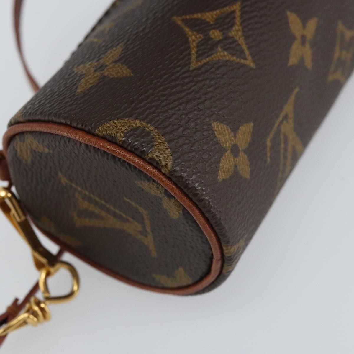 Louis Vuitton Papillon Pochette Monogram Canvas Brown Canvas Clutche & Pouche Bag (Pre-Owned)
