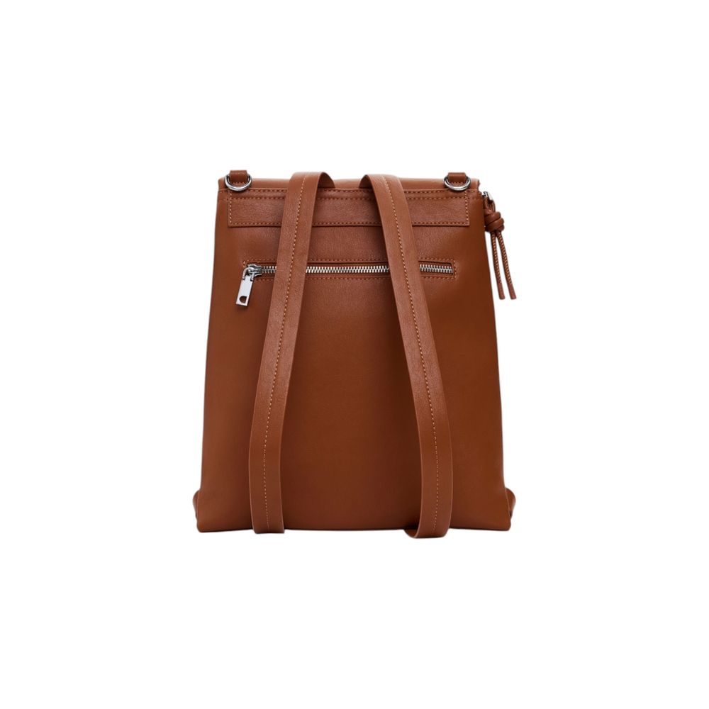 Desigual Brown Polyethylene Women's Backpack