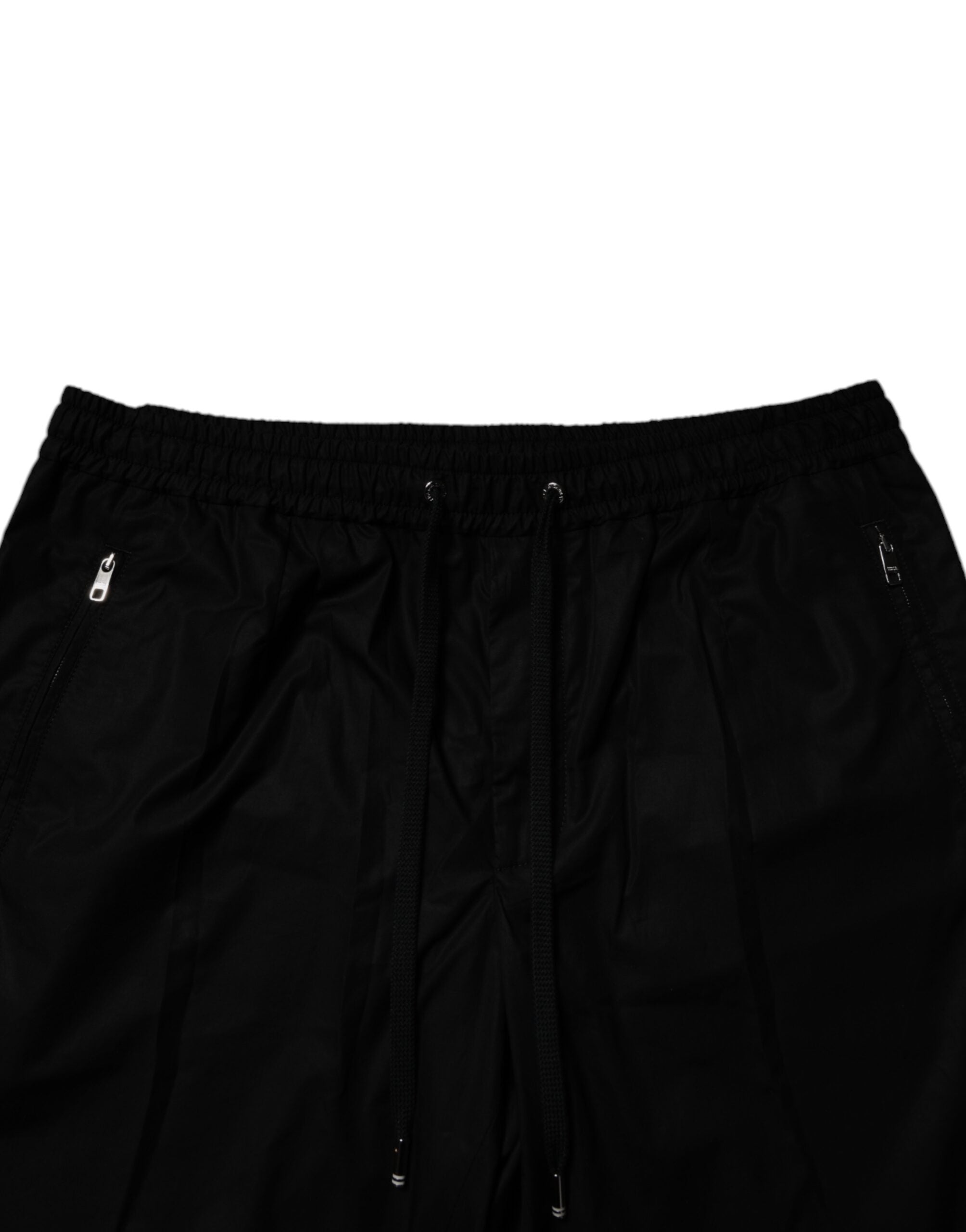 Dolce & Gabbana Black Cotton Men Jogger SweatMen's Men's Pants