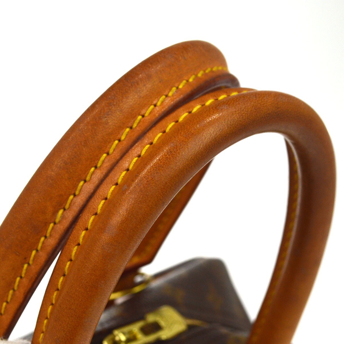 Louis Vuitton Deauville Monogram Canvas Brown Canvas Handbag (Pre-Owned)