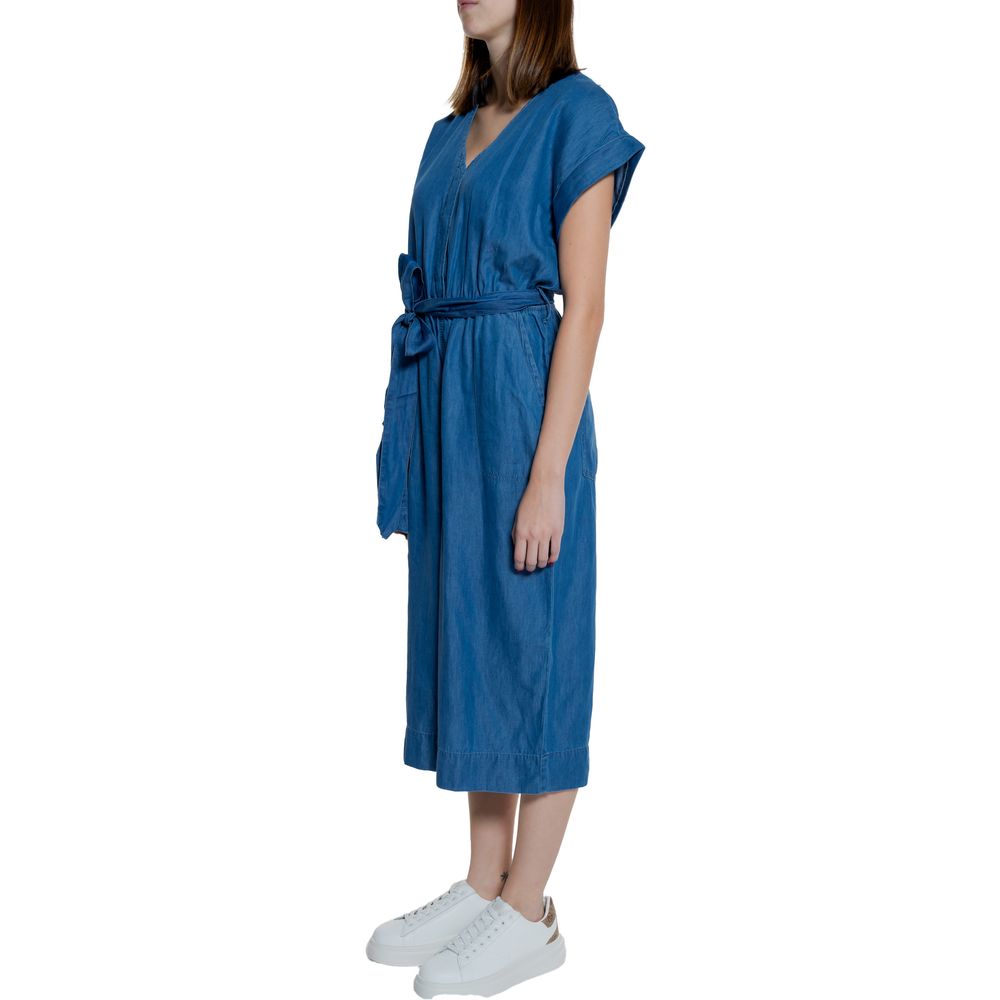 Only Blue Cotton Suits & Women's Blazer