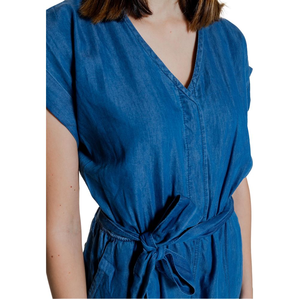 Only Blue Cotton Suits & Women's Blazer