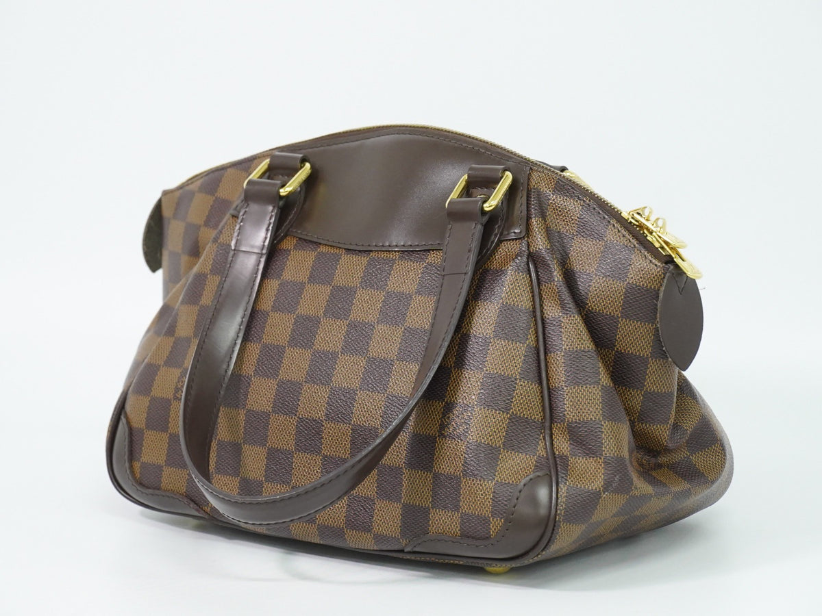 Louis Vuitton Verona Damier Brown Canvas Handbag (Pre-Owned)