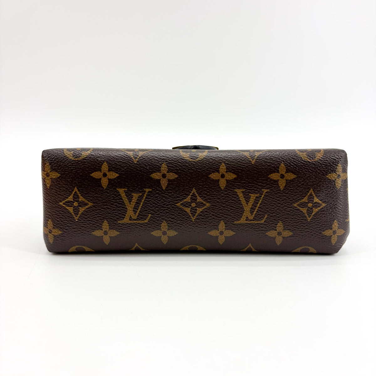 Louis Vuitton Locky Monogram Canvas With Leather Black Canvas Handbag (Pre-Owned)