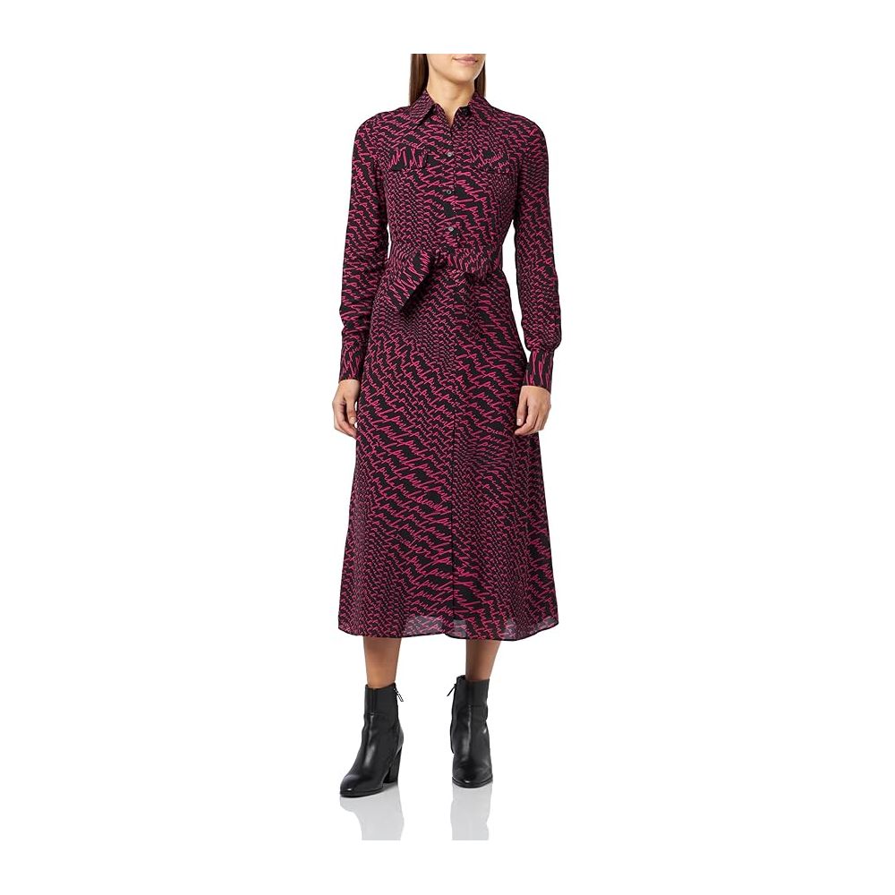 PINKO Black Polyester Women's Dress