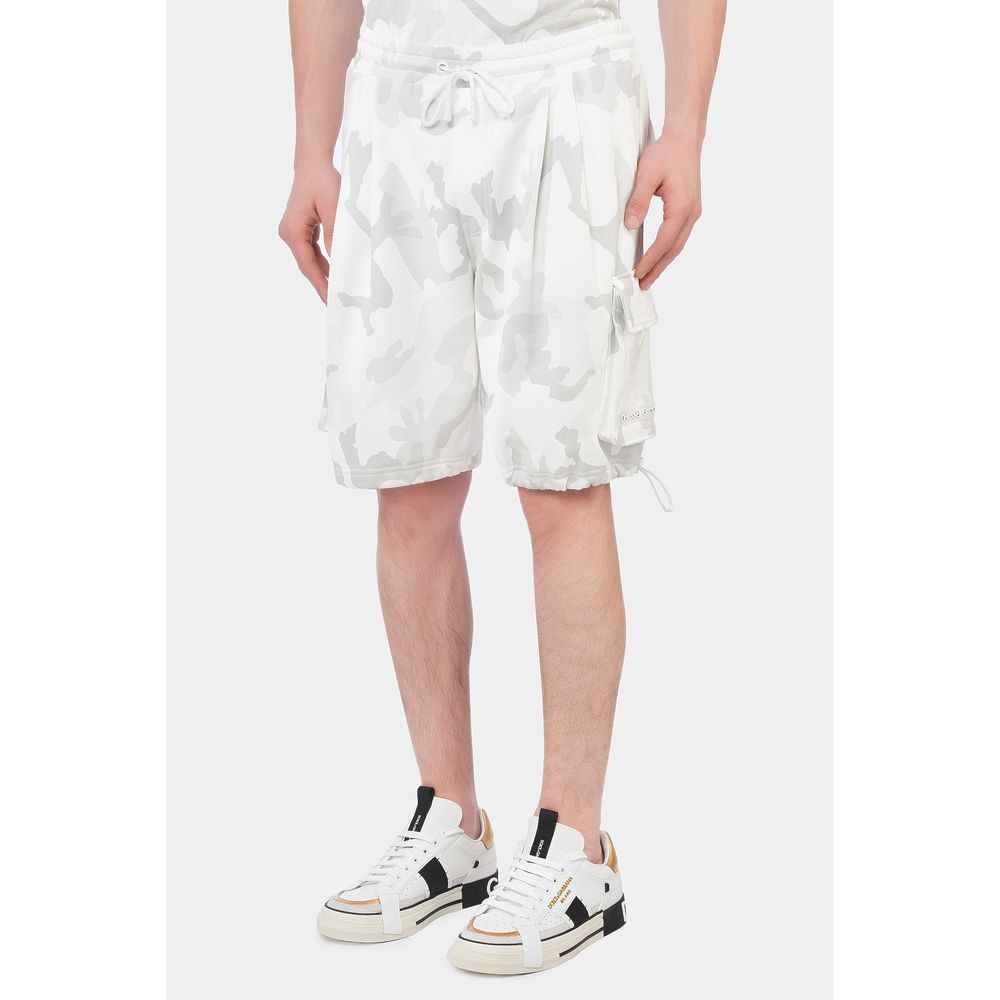Dolce & Gabbana White Cotton Men's Short