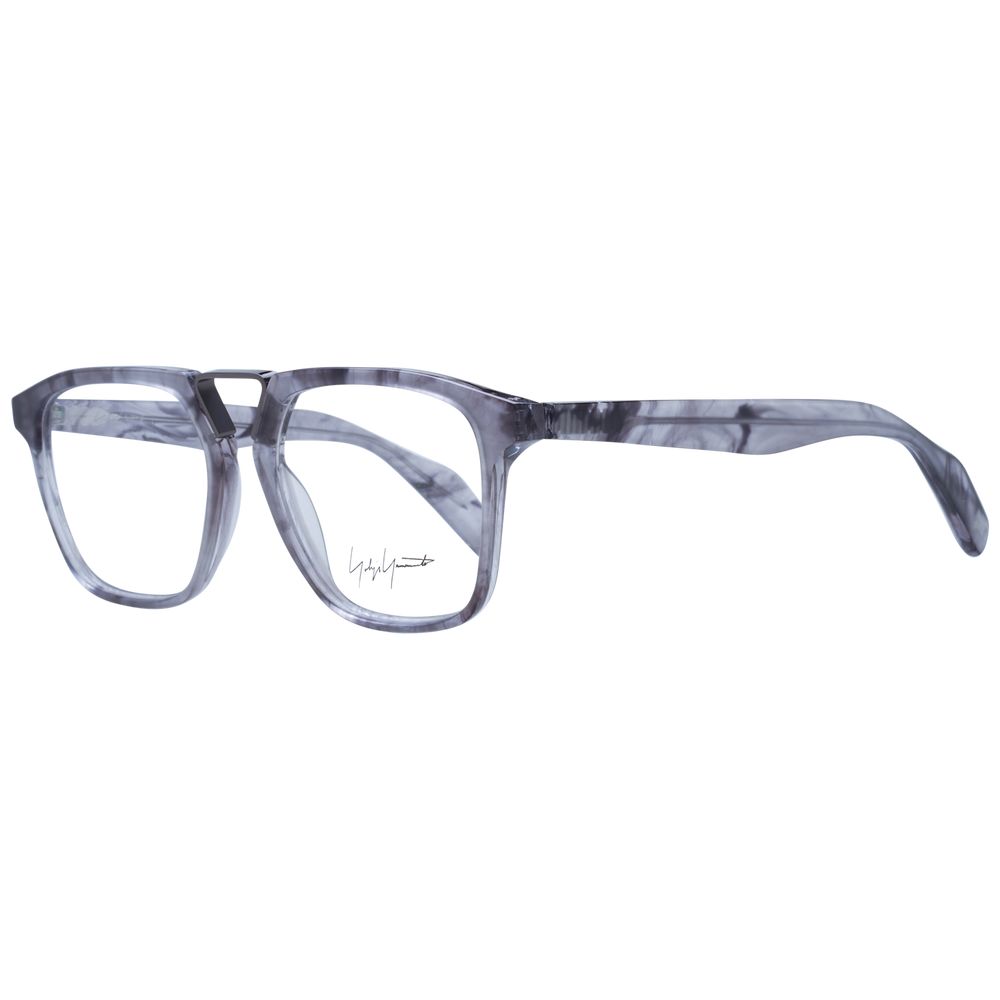 Yohji Yamamoto Gray Metal & Plastic Glasses Men's (Frames)