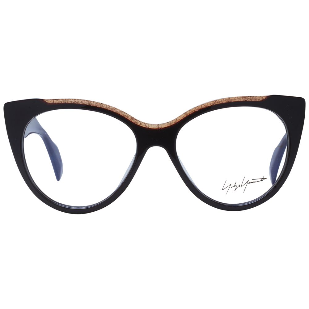 Yohji Yamamoto Brown Plastic Glasses Women's (Frames)