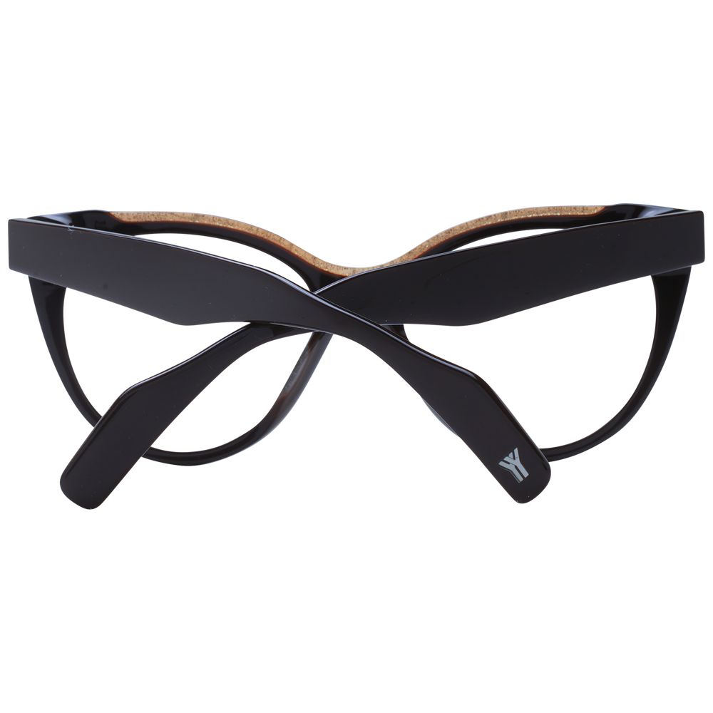 Yohji Yamamoto Brown Plastic Glasses Women's (Frames)