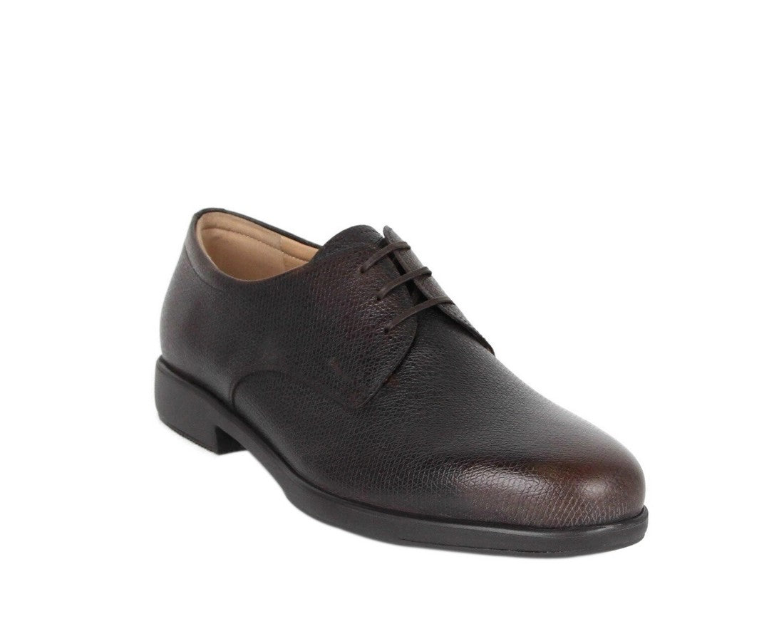 Salvatore Ferragamo Pebble Leather Oxford Shoe