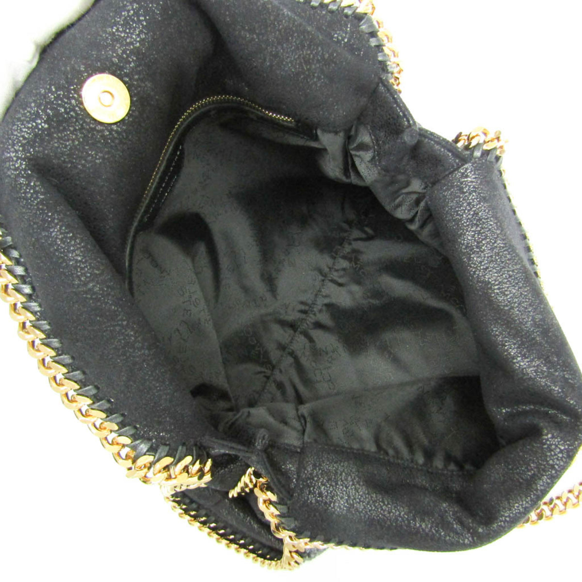 Stella Mccartney Falabella Faux Leather Gray Polyester Shoulder Bag Bag (Pre-Owned)