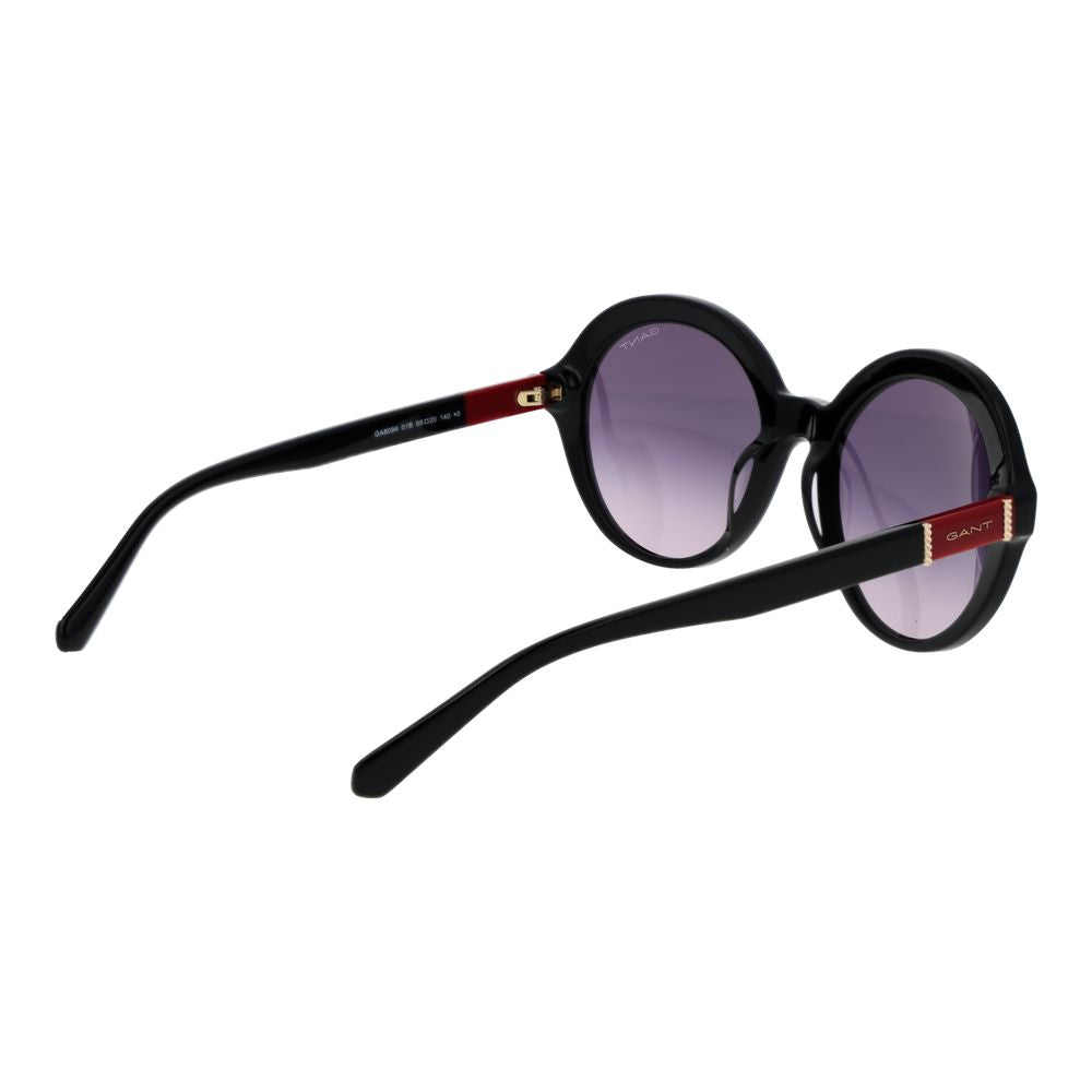 Gant Black Acetate Women's Sunglasses