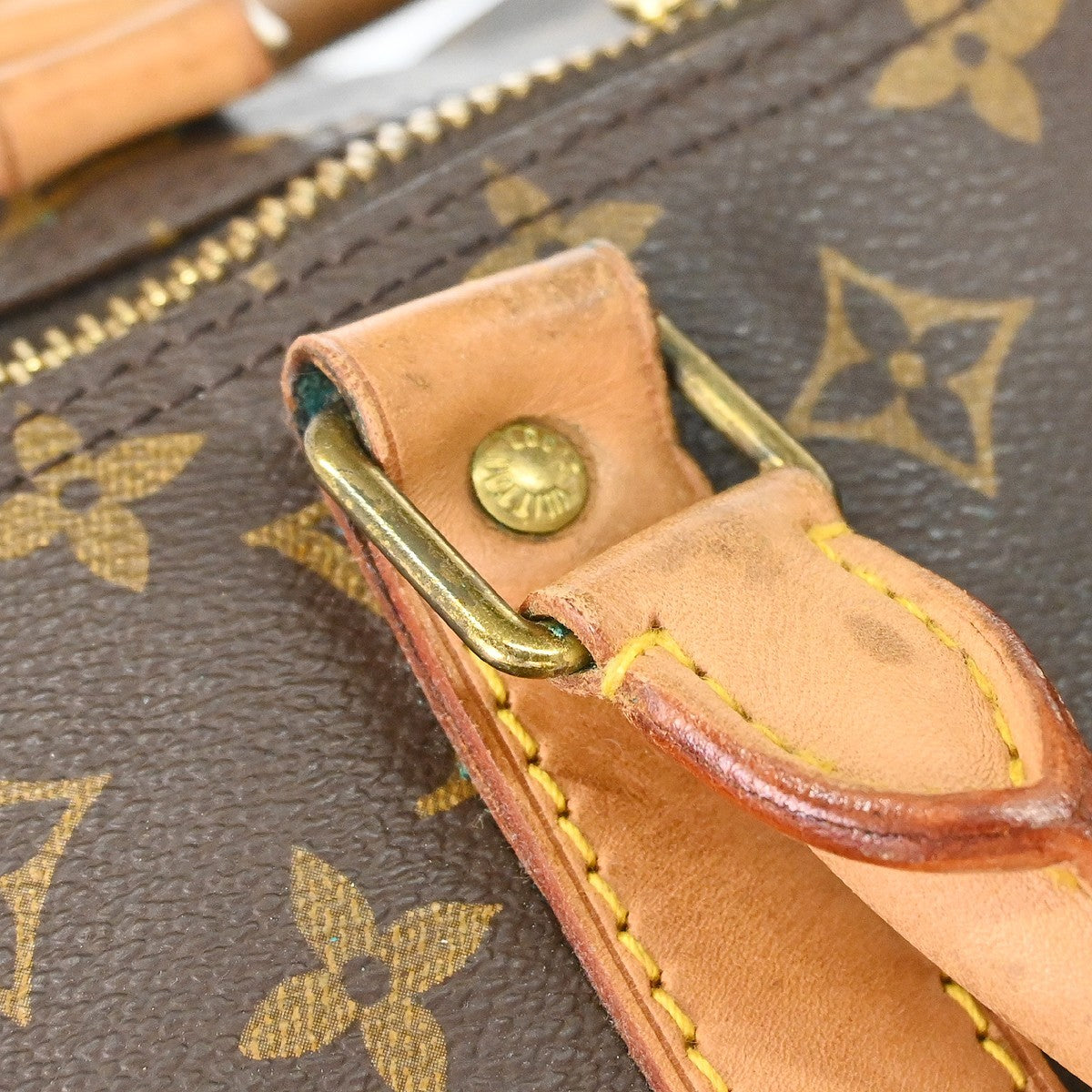 Louis Vuitton Keepall Monogram Canvas Brown Canvas Travel Bag Bag (Pre-Owned)