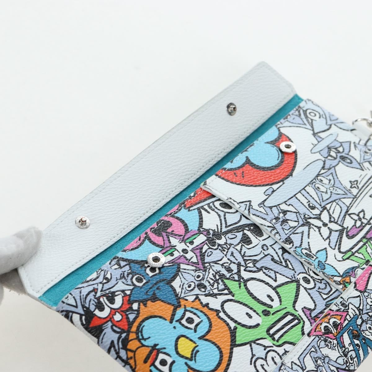 Louis Vuitton Trio Envelope Pouch Set Limited Edition Monogram Comics Canvas Multicolour Canvas Clutche & Pouche Bag (Pre-Owned)