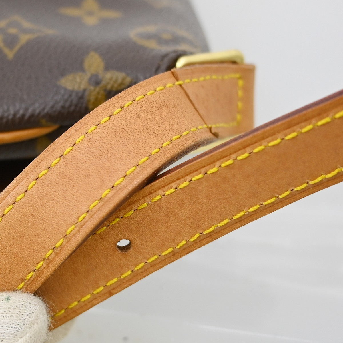 Louis Vuitton Musette Salsa Monogram Canvas Brown Canvas Handbag (Pre-Owned)