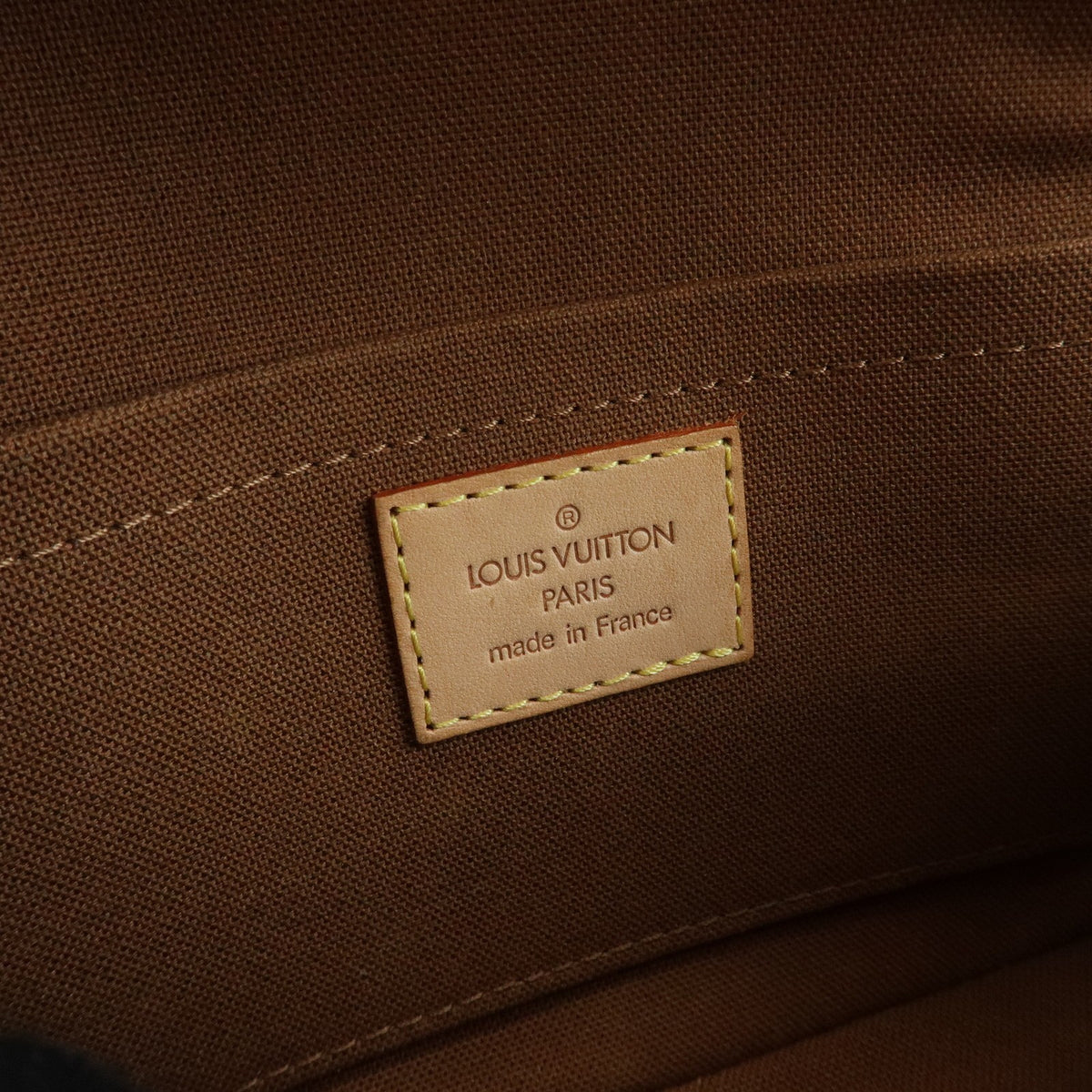 Louis Vuitton Marelle Waist Monogram Canvas Brown Canvas Handbag (Pre-Owned)