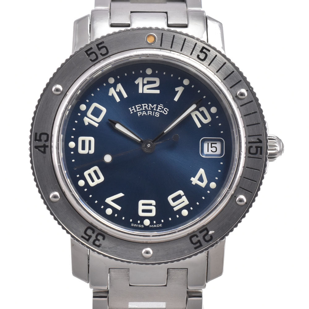 Hermes Clipper Quartz Stainless Steel Watch (Pre-Owned)