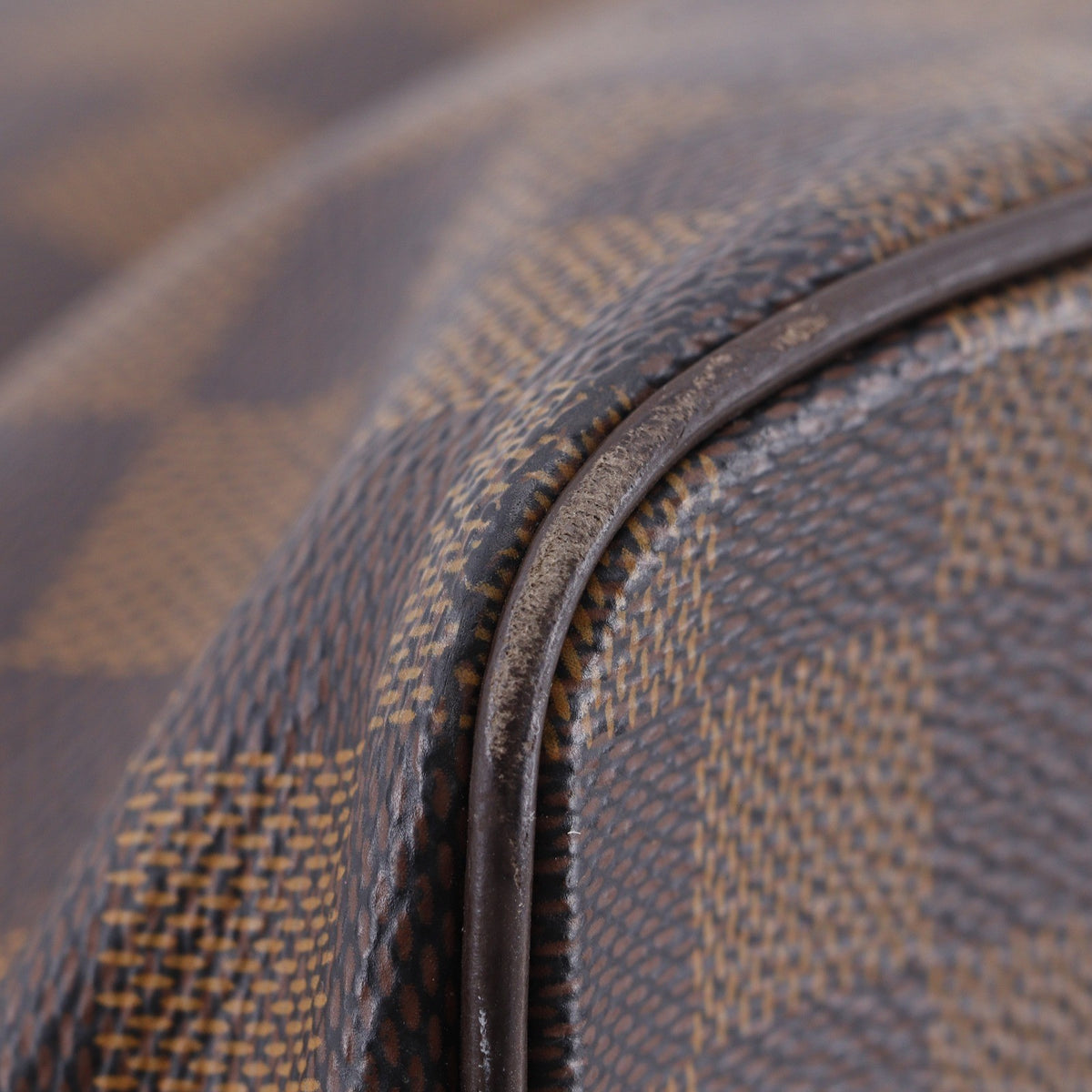 Louis Vuitton Saleya Damier Brown Canvas Tote Bag Bag (Pre-Owned)