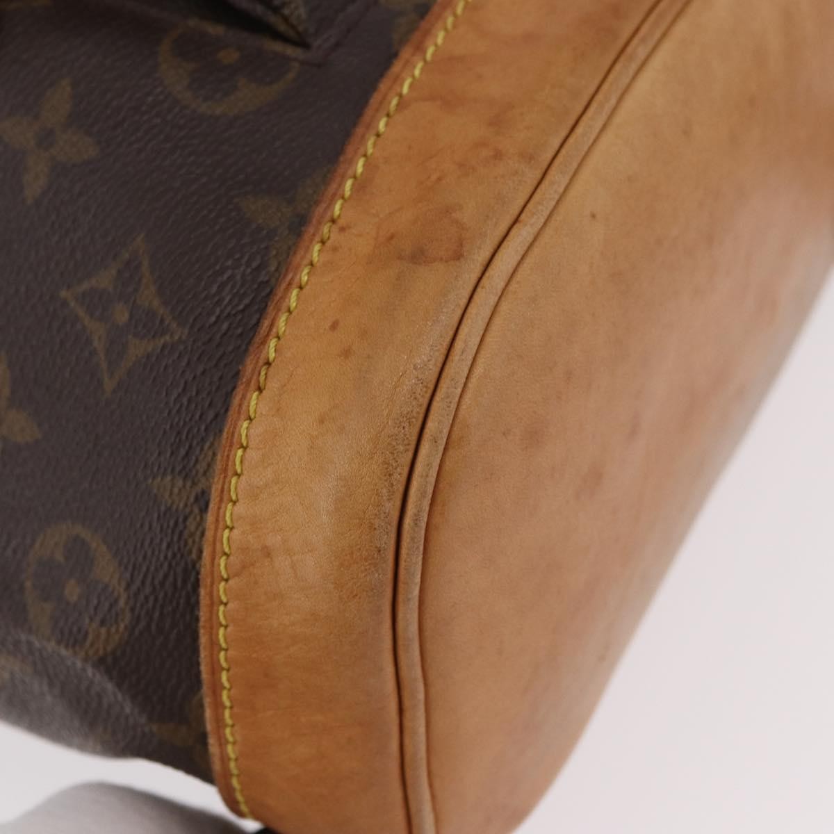 Louis Vuitton Vintage Montsouris Monogram Canvas Brown Canvas Backpack Bag (Pre-Owned)