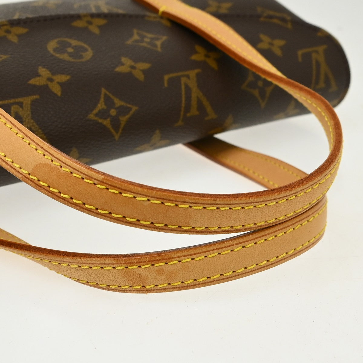 Louis Vuitton Sonatine Monogram Canvas Brown Canvas Handbag (Pre-Owned)