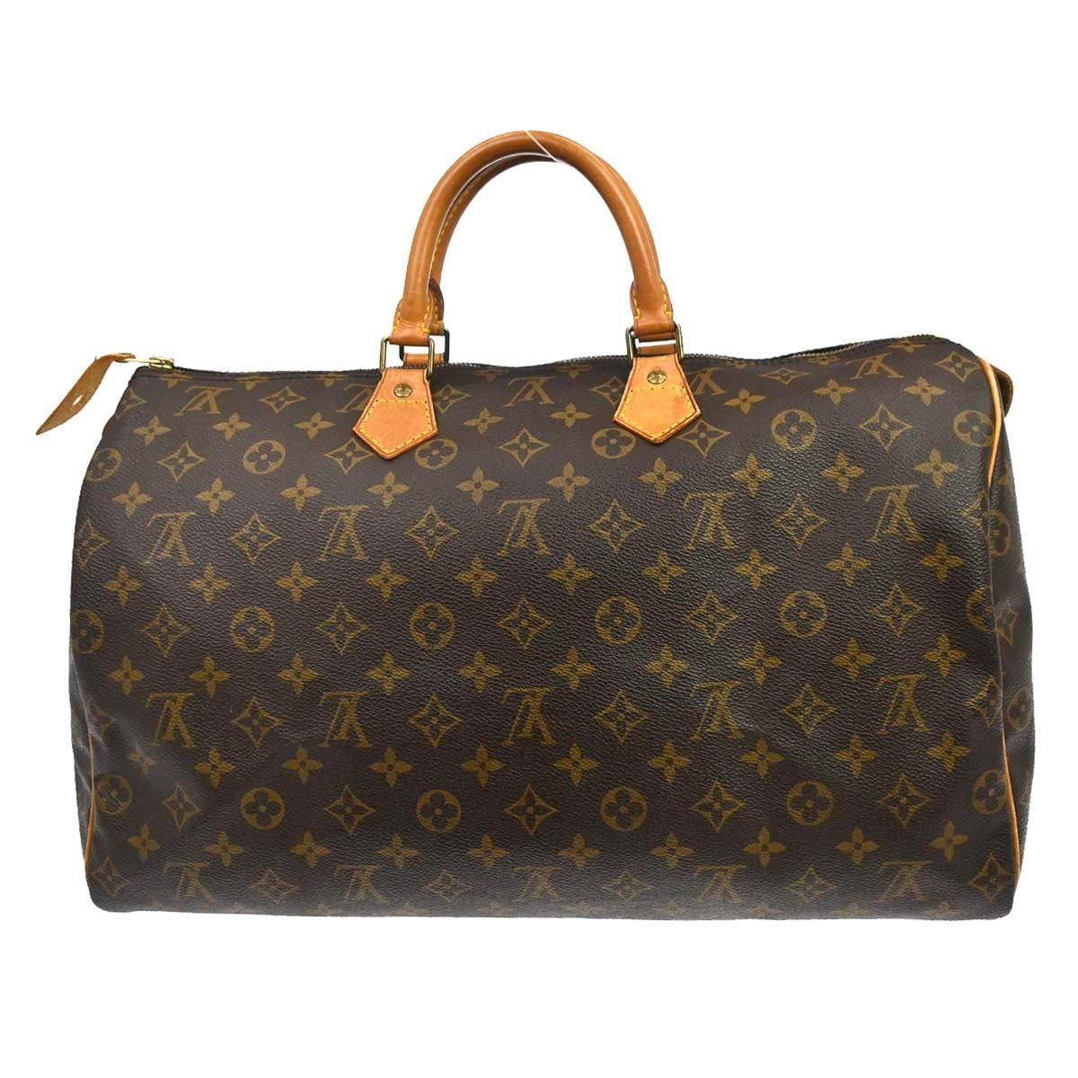 Louis Vuitton Speedy Monogram Canvas Brown Canvas Handbag (Pre-Owned)
