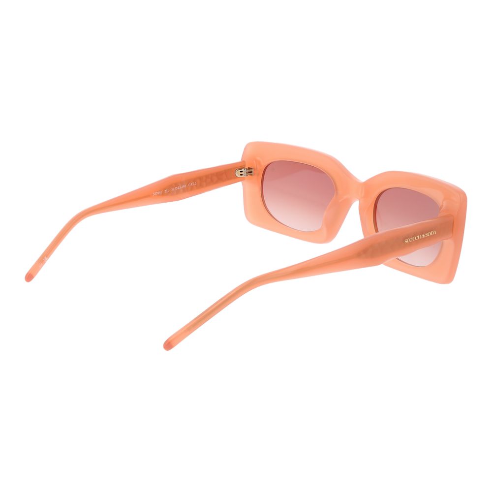 Scotch & Soda Pink Acetate Women's Sunglasses