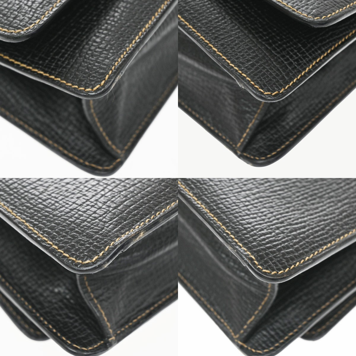 Loewe Barcelona Top Handle Leather Black Leather Handbag (Pre-Owned)