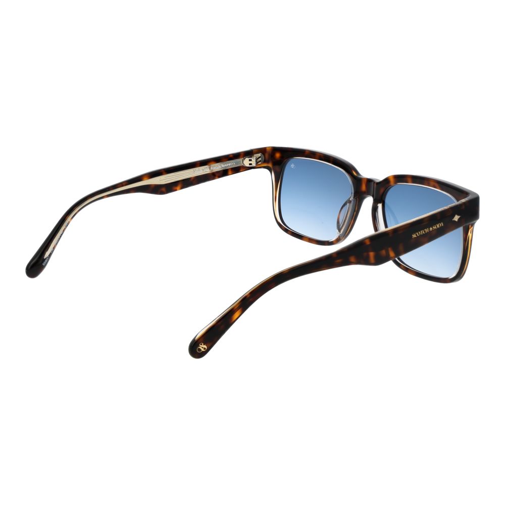 Scotch & Soda Brown Acetate Men's Sunglasses