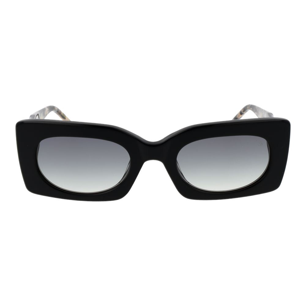 Scotch & Soda Black Acetate Women's Sunglasses