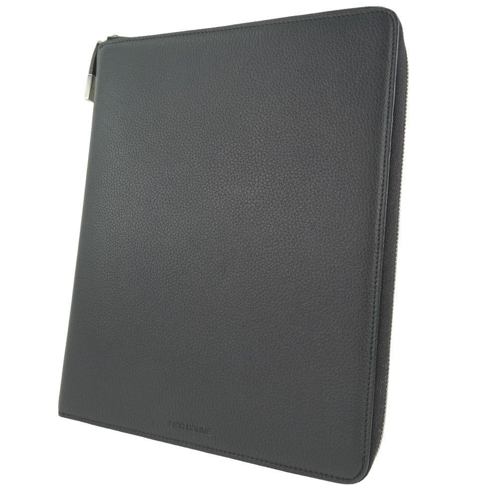 Dior -- Black Leather Clutch Bag (Pre-Owned)