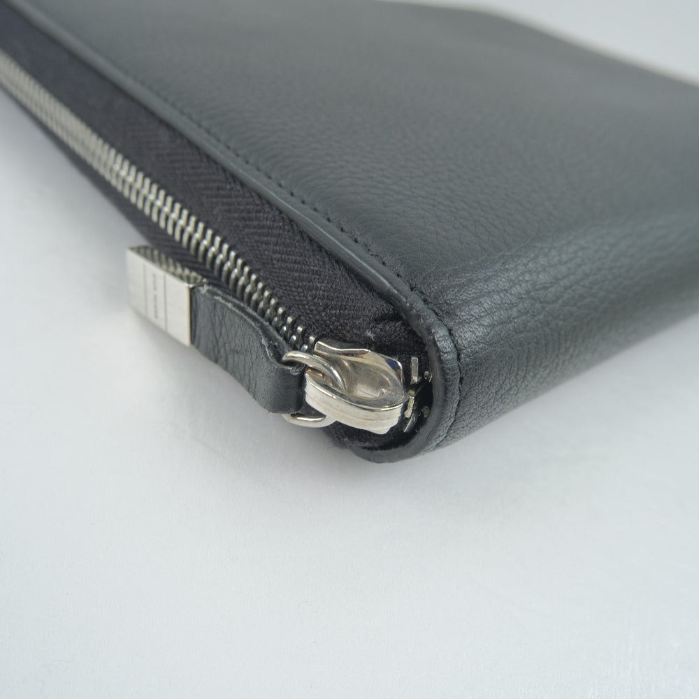 Dior -- Black Leather Clutch Bag (Pre-Owned)