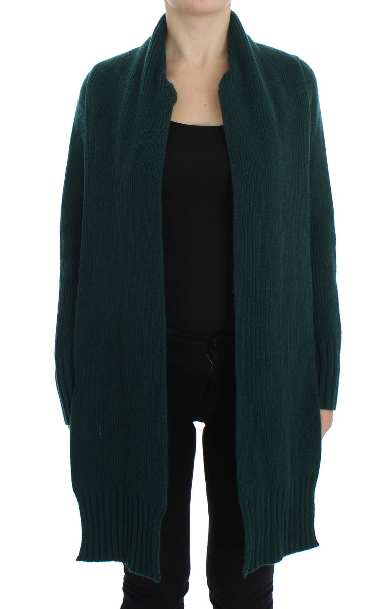 Dolce & Gabbana Green Knitted Cashmere Women's Cardigan
