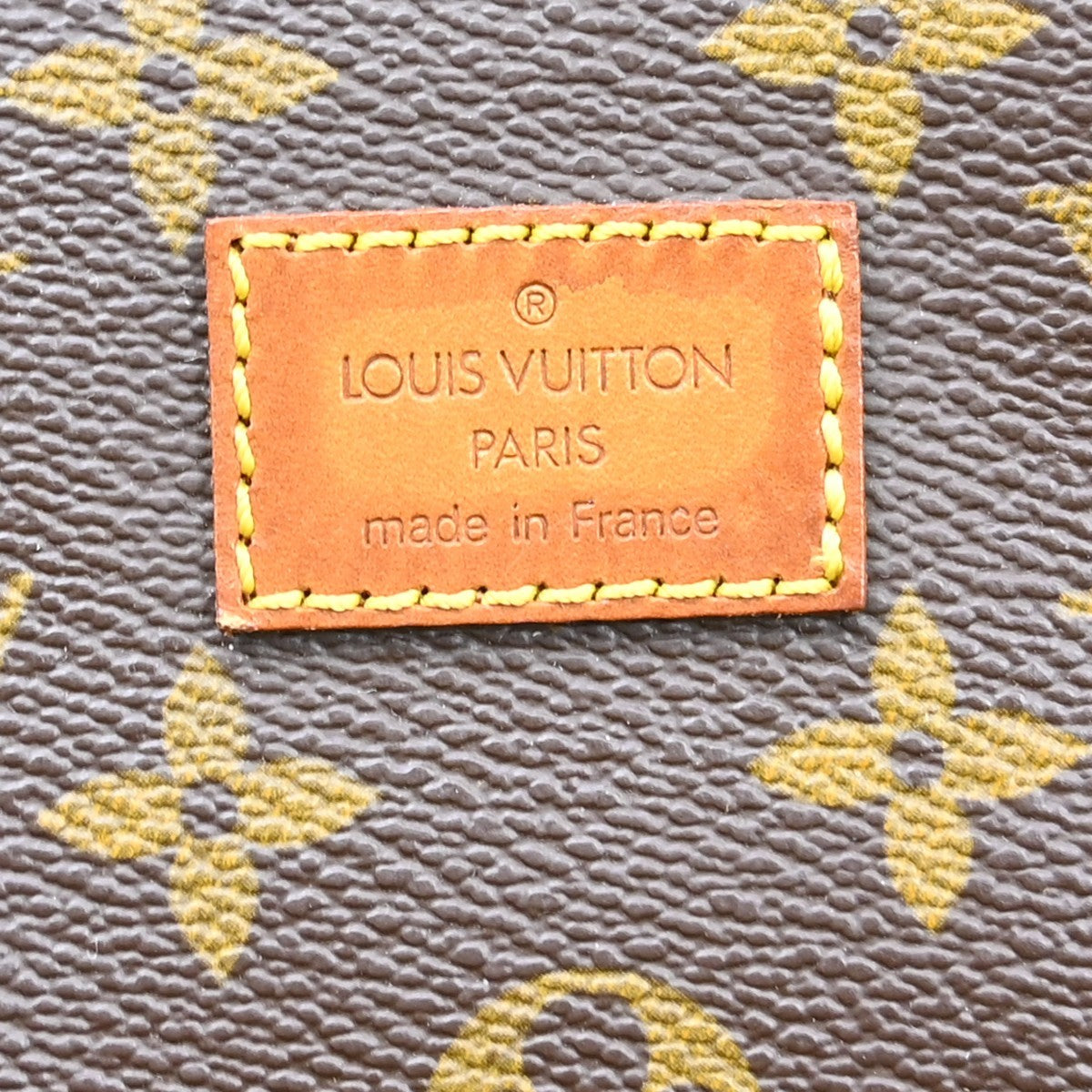 Louis Vuitton Saumur Monogram Canvas Brown Canvas Shoulder Bag Bag (Pre-Owned)