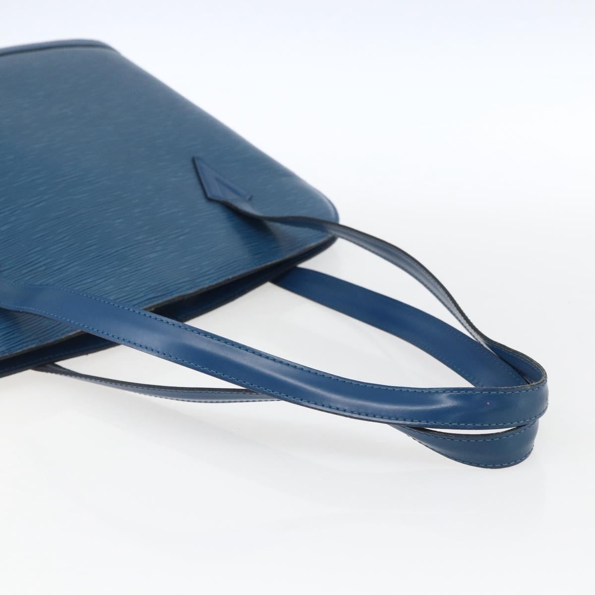 Louis Vuitton Lussac Epi Leather Blue Leather Shoulder Bag Bag (Pre-Owned)