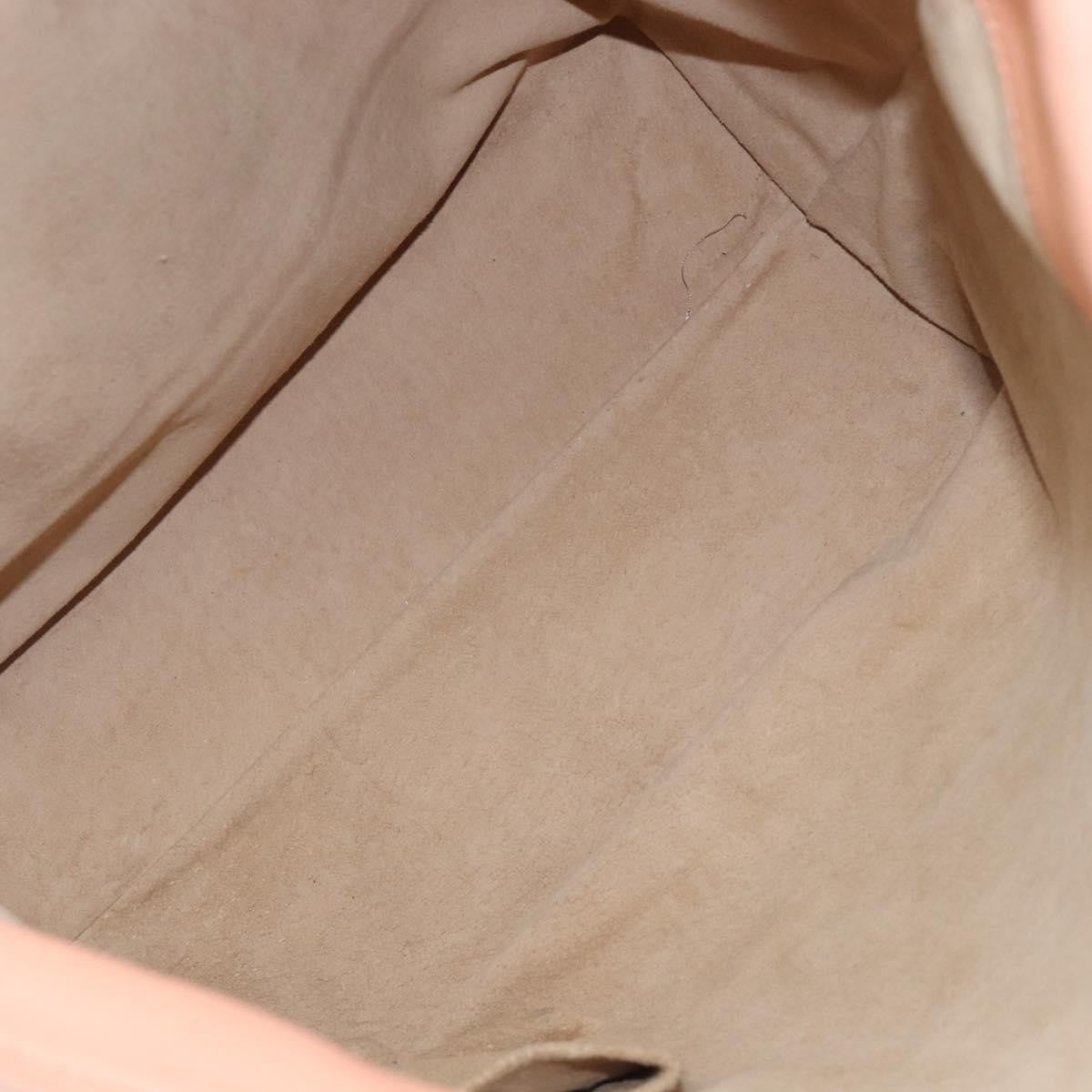 Bottega Veneta Regent Leather With Intrecciato Detail Pink Leather Tote Bag Bag (Pre-Owned)