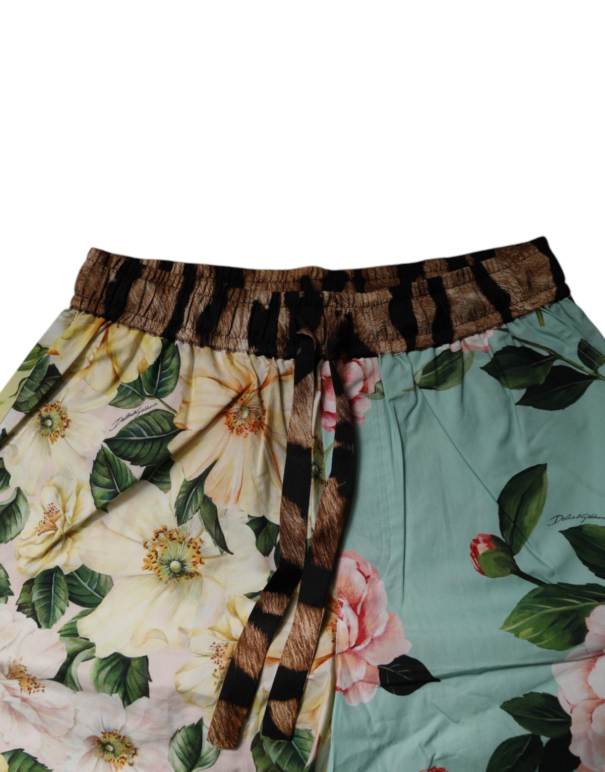 Dolce & Gabbana Multicolor Floral Print Men Bermuda Men's Shorts