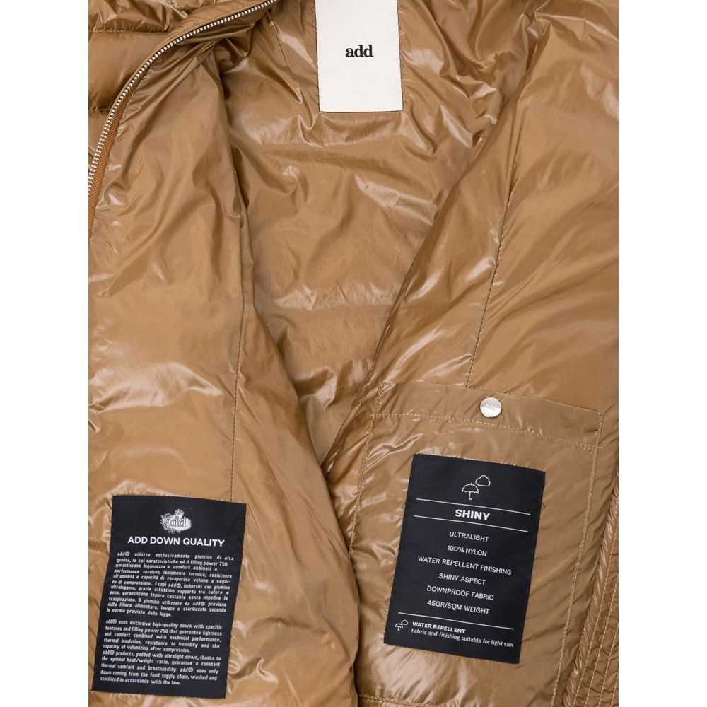 Add Bronze Polyamide Jackets And Women's Coat