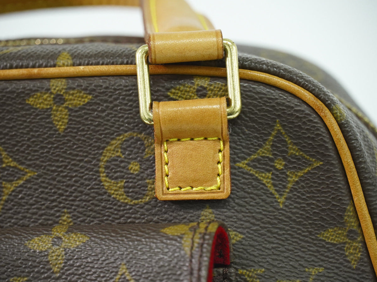 Louis Vuitton Excentri-Cite Monogram Canvas Brown Canvas Handbag (Pre-Owned)