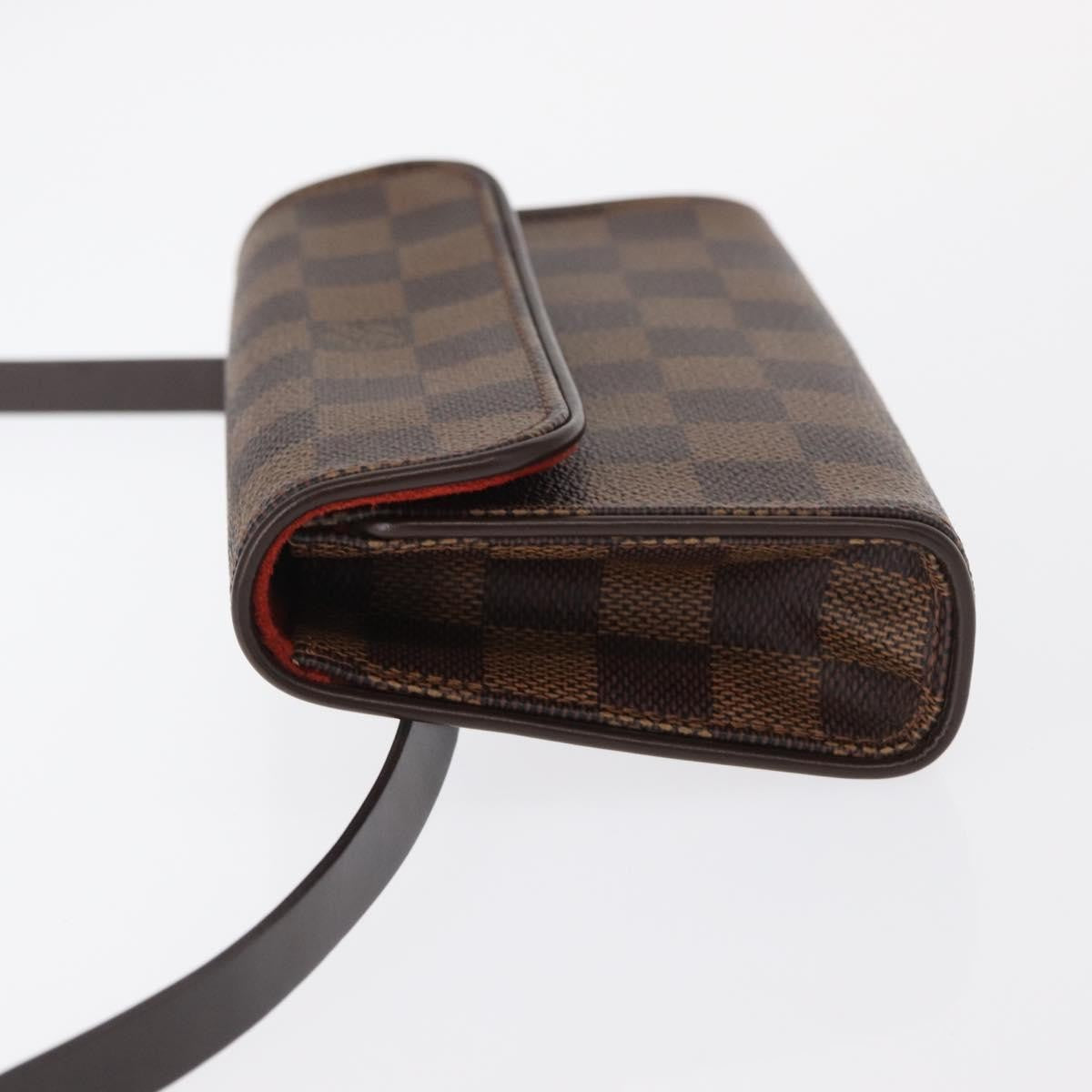 Louis Vuitton Florentine Waist Monogram Canvas Brown Canvas Clutche & Pouche Bag (Pre-Owned)