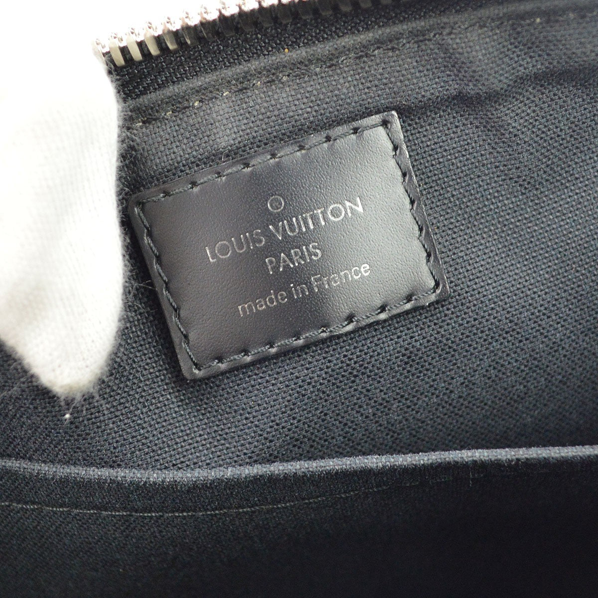 Louis Vuitton Mick Messenger Damier Graphite Black Canvas Handbag (Pre-Owned)