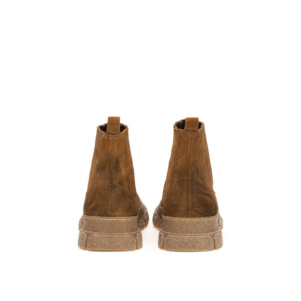 Max Mara Brown Suede Leather Women's Boot