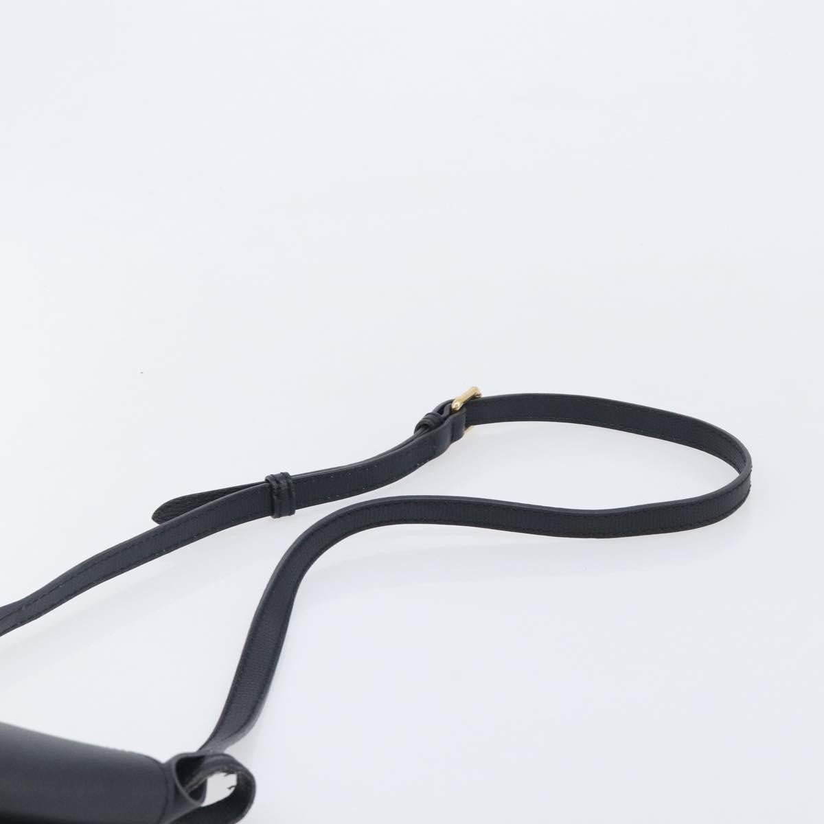 Burberry Lorne Bucket Leather Black Leather Handbag (Pre-Owned)