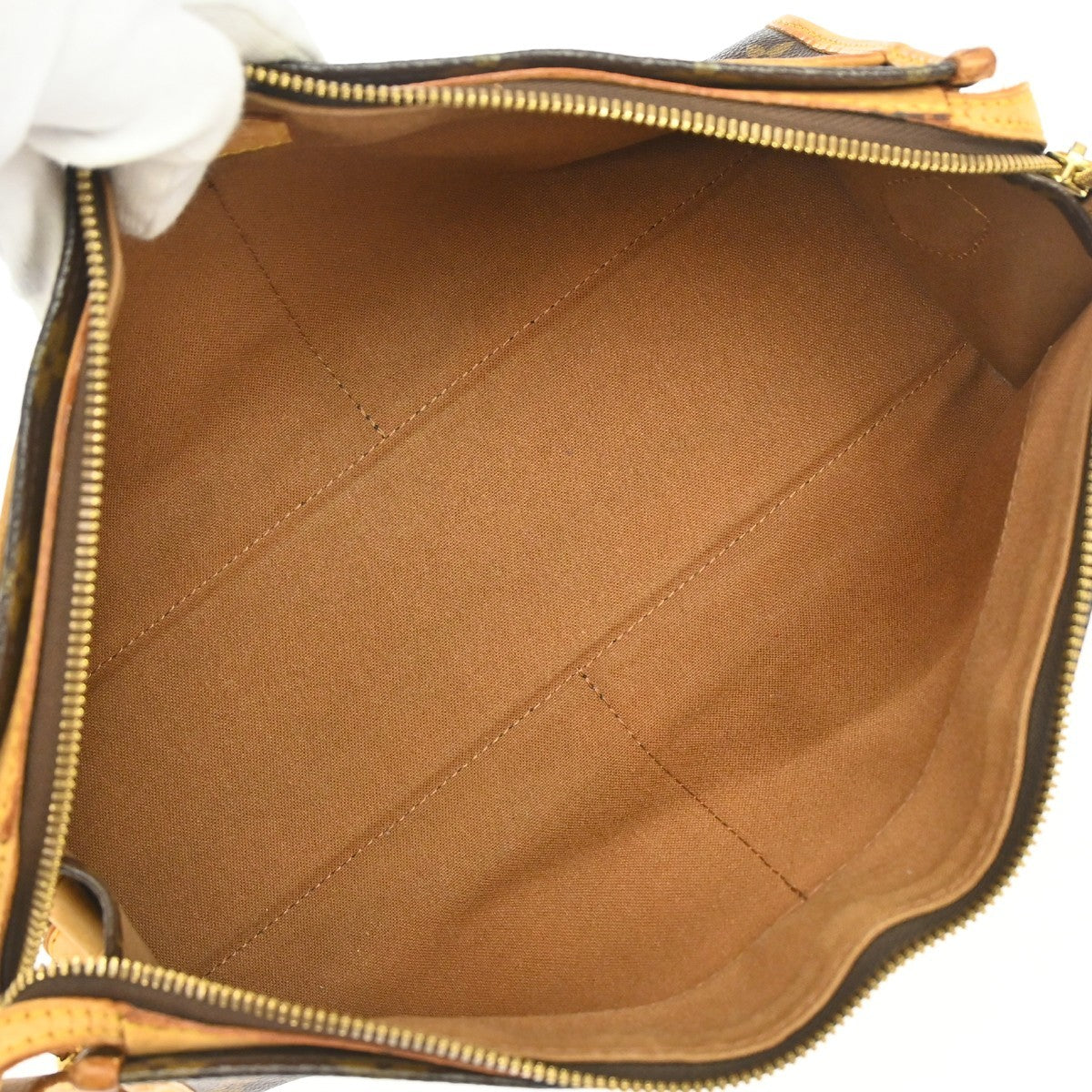 Louis Vuitton Popincourt Monogram Canvas Brown Canvas Shoulder Bag Bag (Pre-Owned)