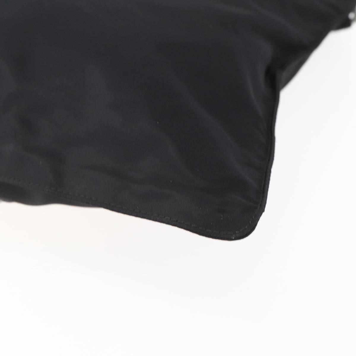 Prada Flat Messenger Tessuto Black Nylon Shoulder Bag Bag (Pre-Owned)