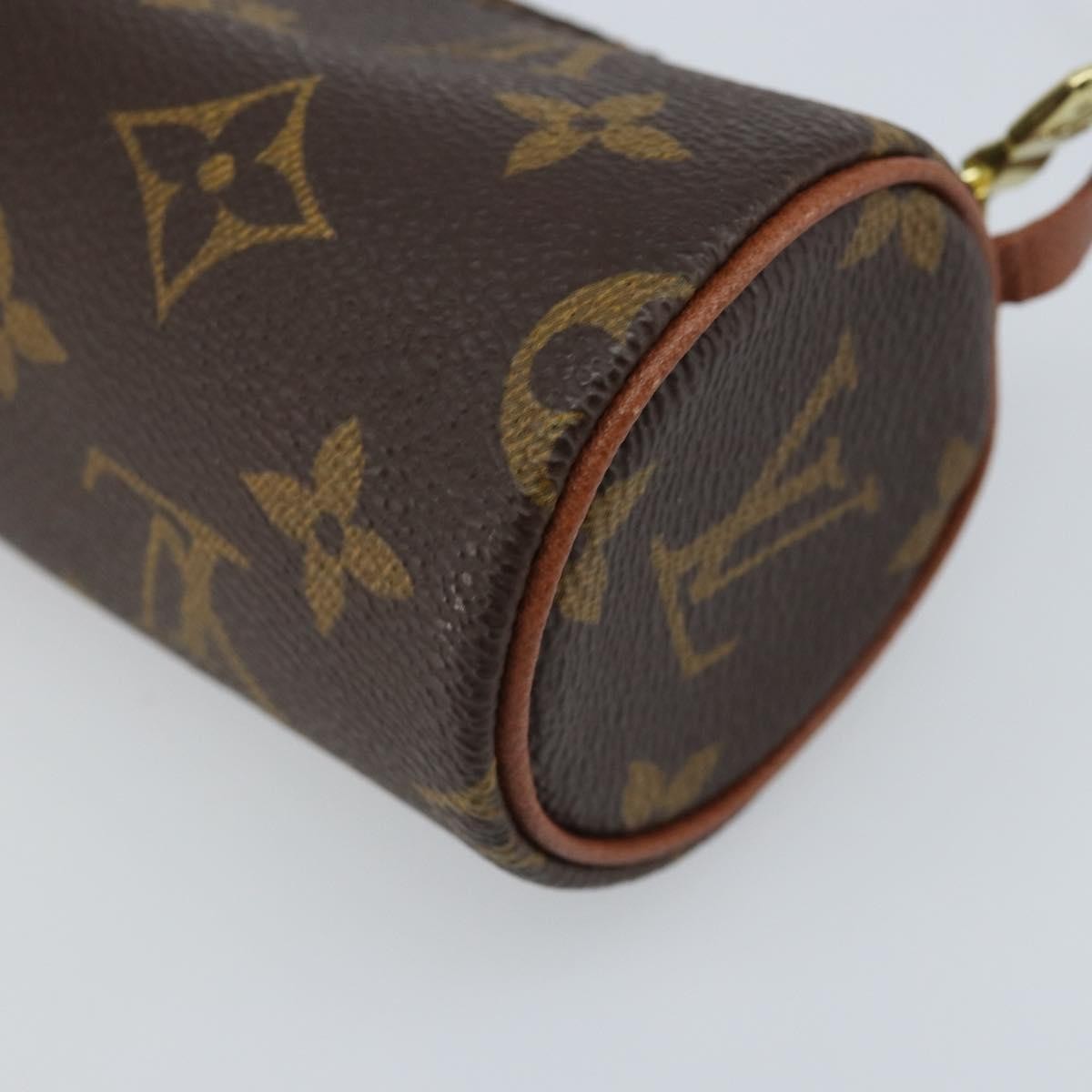 Louis Vuitton Papillon Pochette Monogram Canvas Brown Canvas Clutche & Pouche Bag (Pre-Owned)