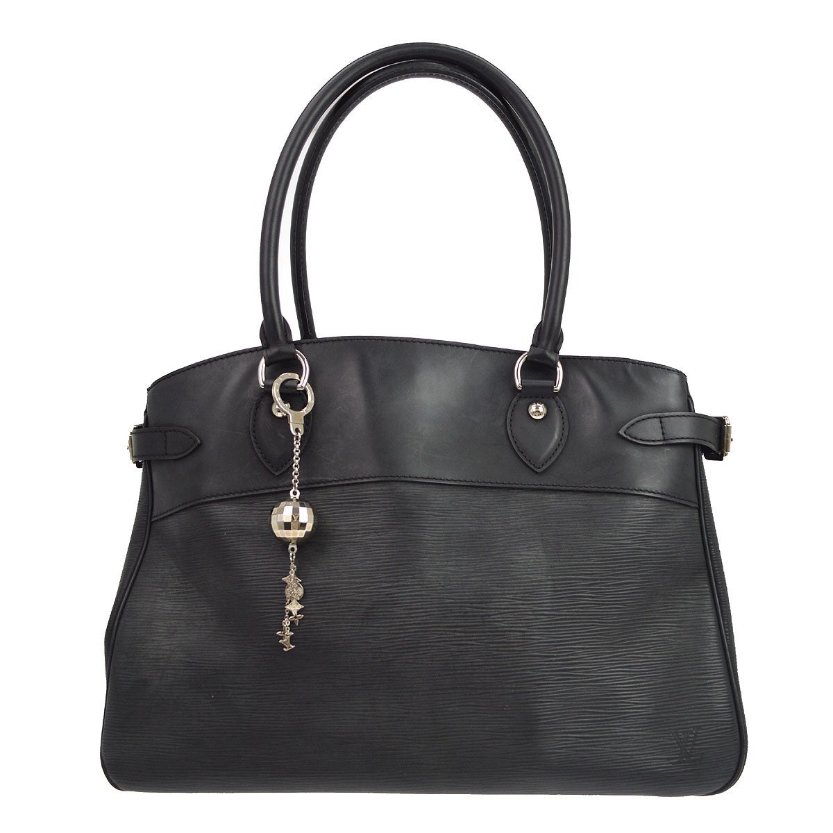 Louis Vuitton Passy Epi Leather Black Leather Tote Bag Bag (Pre-Owned)