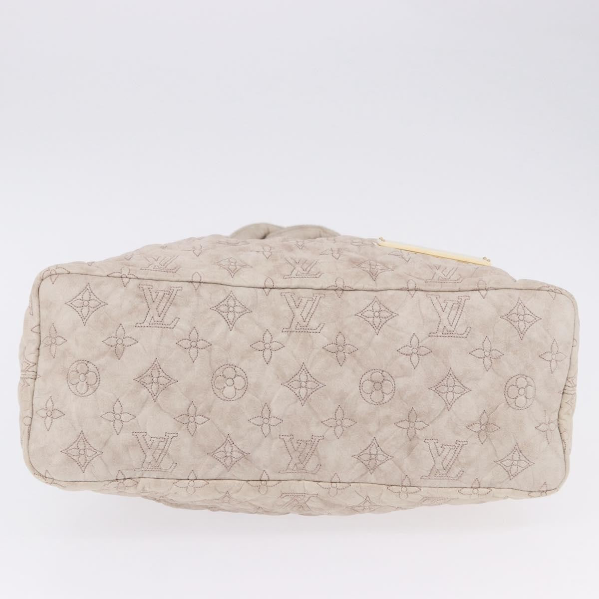 Louis Vuitton Olympe Stratus Limited Edition Monogram Lambskin Beige Leather Handbag (Pre-Owned)