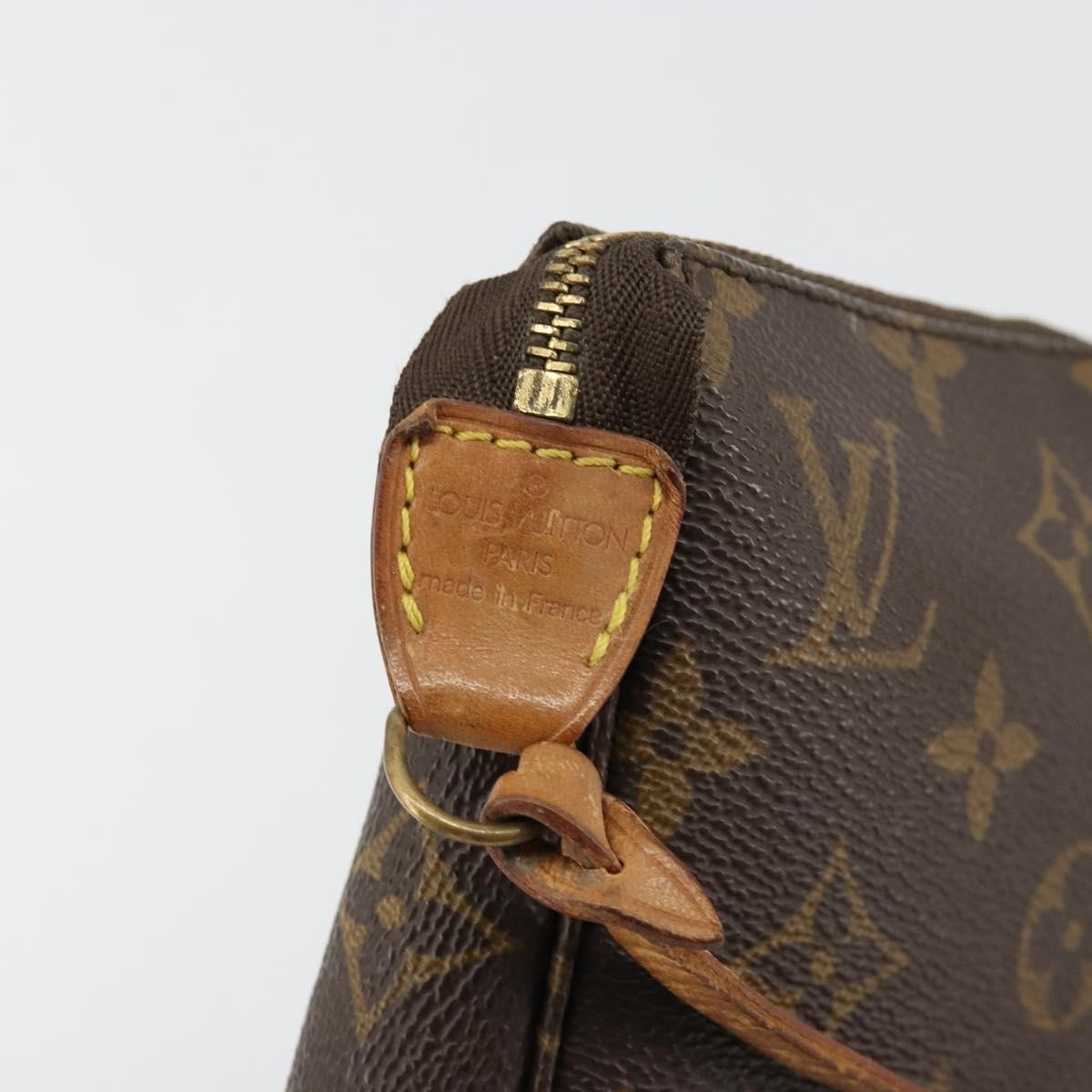 Louis Vuitton Pochette Accessoires Nm Monogram Canvas Brown Canvas Clutche & Pouche Bag (Pre-Owned)