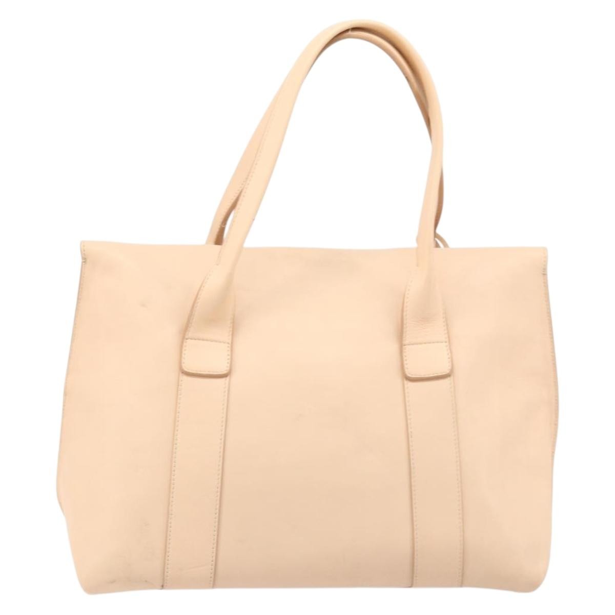 Salvatore Ferragamo Sookie Satchel Leather Pink Leather Handbag (Pre-Owned)