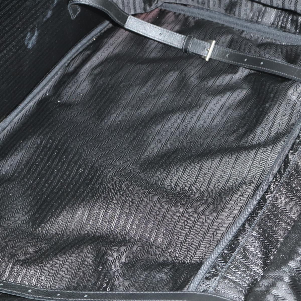 Prada Suitcase Re-Nylon And Saffiano Re-Nylon And Saffiano Black Nylon Travel Bag Bag (Pre-Owned)